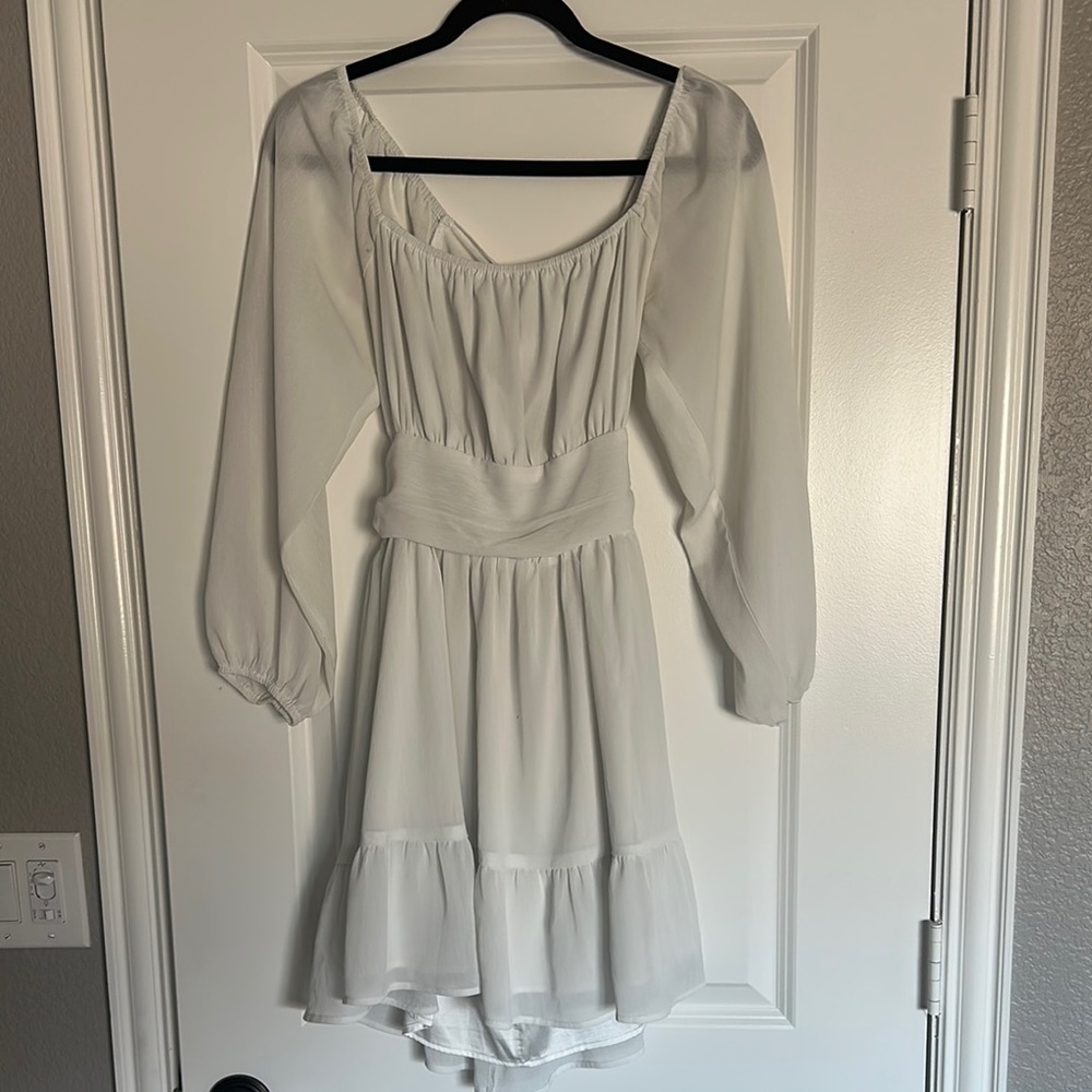 White dress